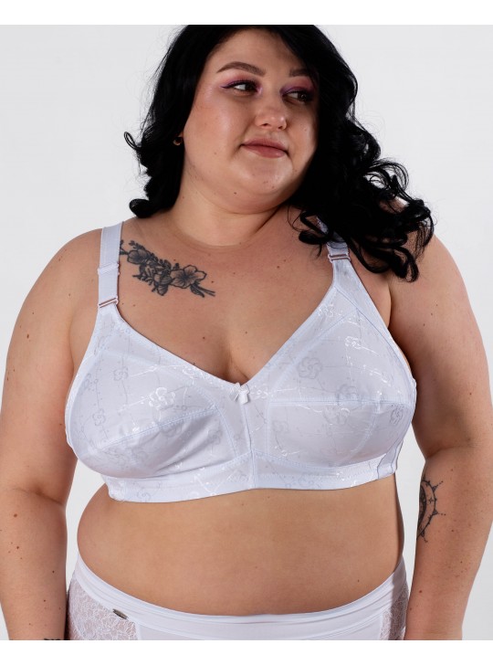 Бюстгальтер без кісточок Luerrose 556 білий 5522-1