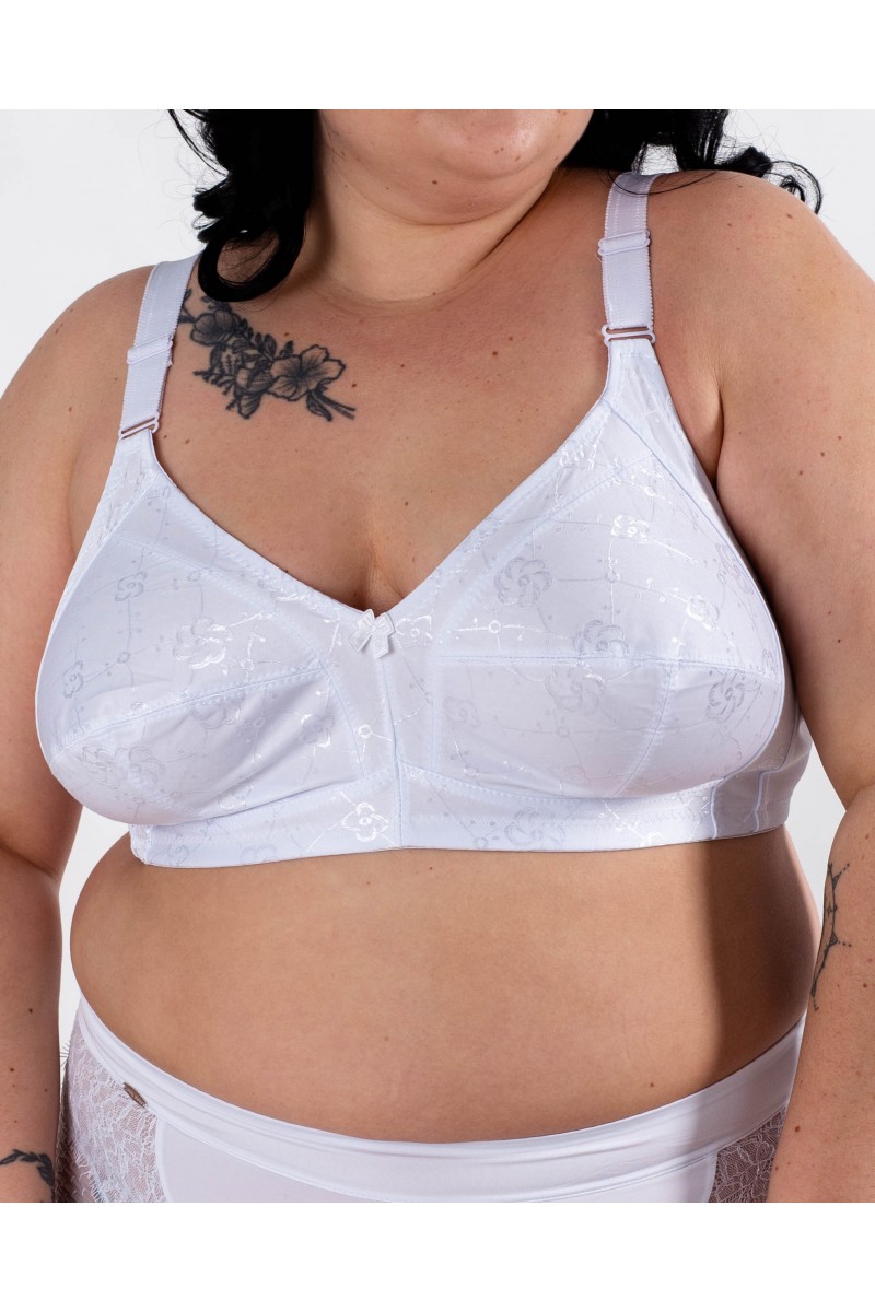 Бюстгальтер без кісточок Luerrose 556 білий 5522-1