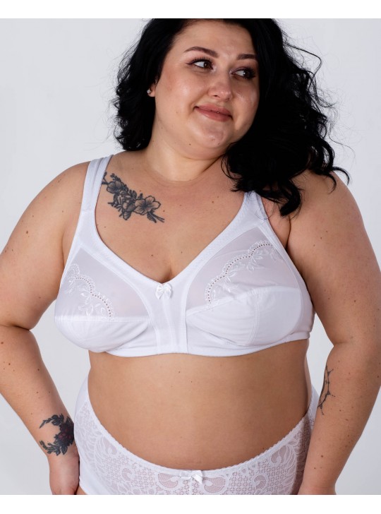 Бюстгальтер без кісточок Melisa 830 білий 5518-1