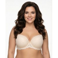 Бюстгальтер гладка чашка з мереживом поролон Milasi 1422 бежевий 5588-1 Бюстгальтер гладка чашка з мереживом поролон Milasi 1422 бежевий 5588-1