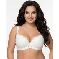 Бюстгальтер гладка чашка з мереживом поролон Milasi 1422 молочний 5588-2 Бюстгальтер гладка чашка з мереживом поролон Milasi 1422 молочний 5588-2