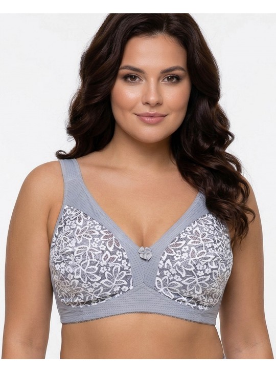 Бюстгальтер без косточек Sofelinna 11243 серый K5203-2