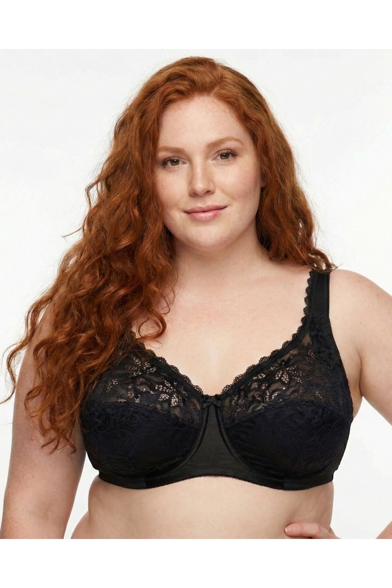 Бюстгальтер без кісточок Sofelinna 11248 чорний 5255-8