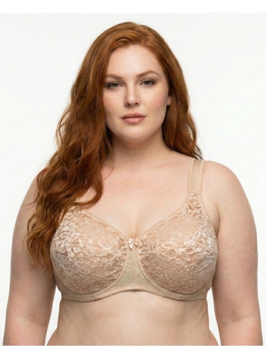 Бюстгальтер без кісточок Sofelinna 11248 бежевий 5255-7