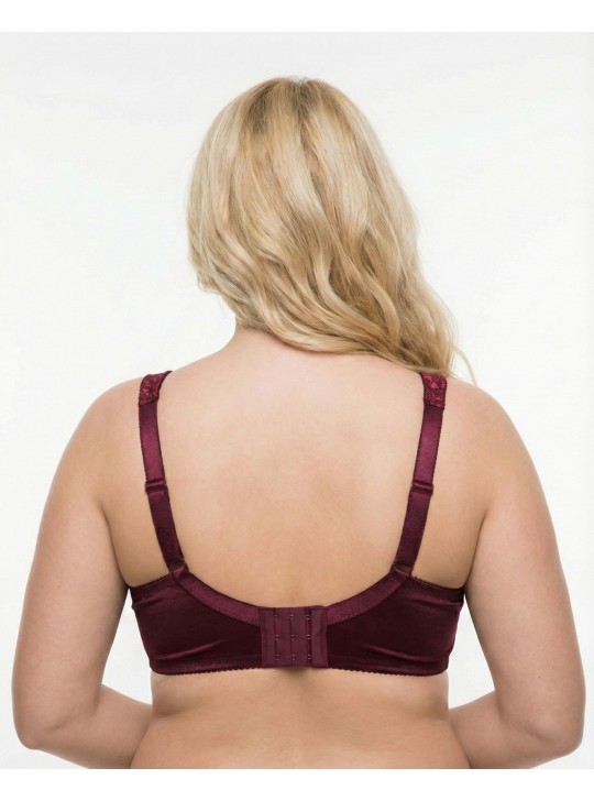 Бюстгальтер м'яка чашка Sofelinna 11249 малиновий 5408-5