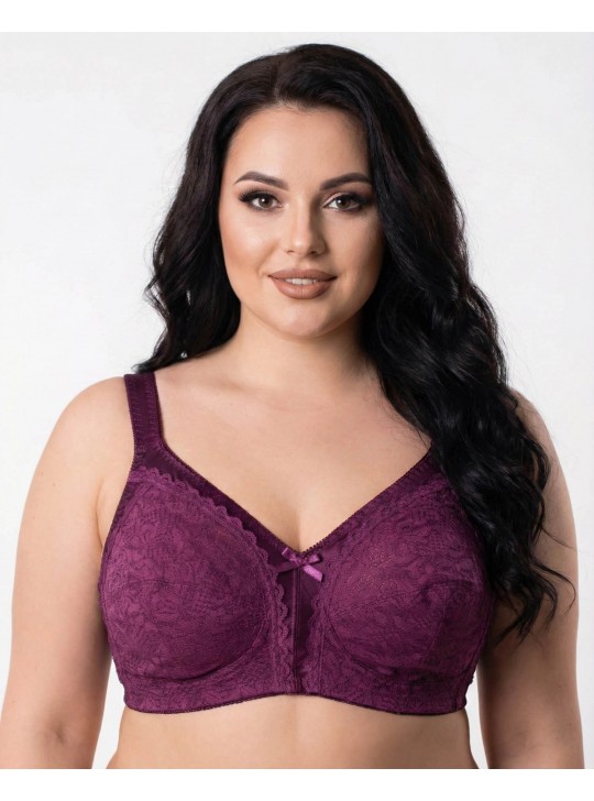 Бюстгальтер без кісточок Sofelinna 8418 марсала 5533-6