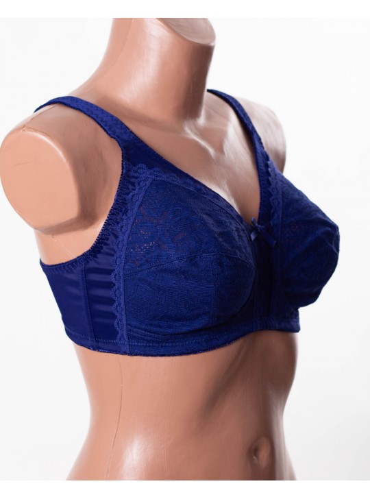 Бюстгальтер без кісточок Sofelinna 8418 синій 5533-5