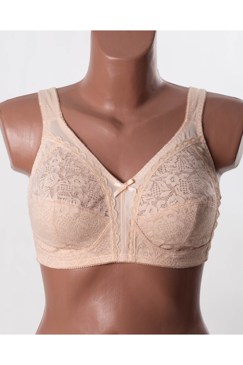 Бюстгальтер без кісточок Sofelinna 8418 бежевий 5533-4