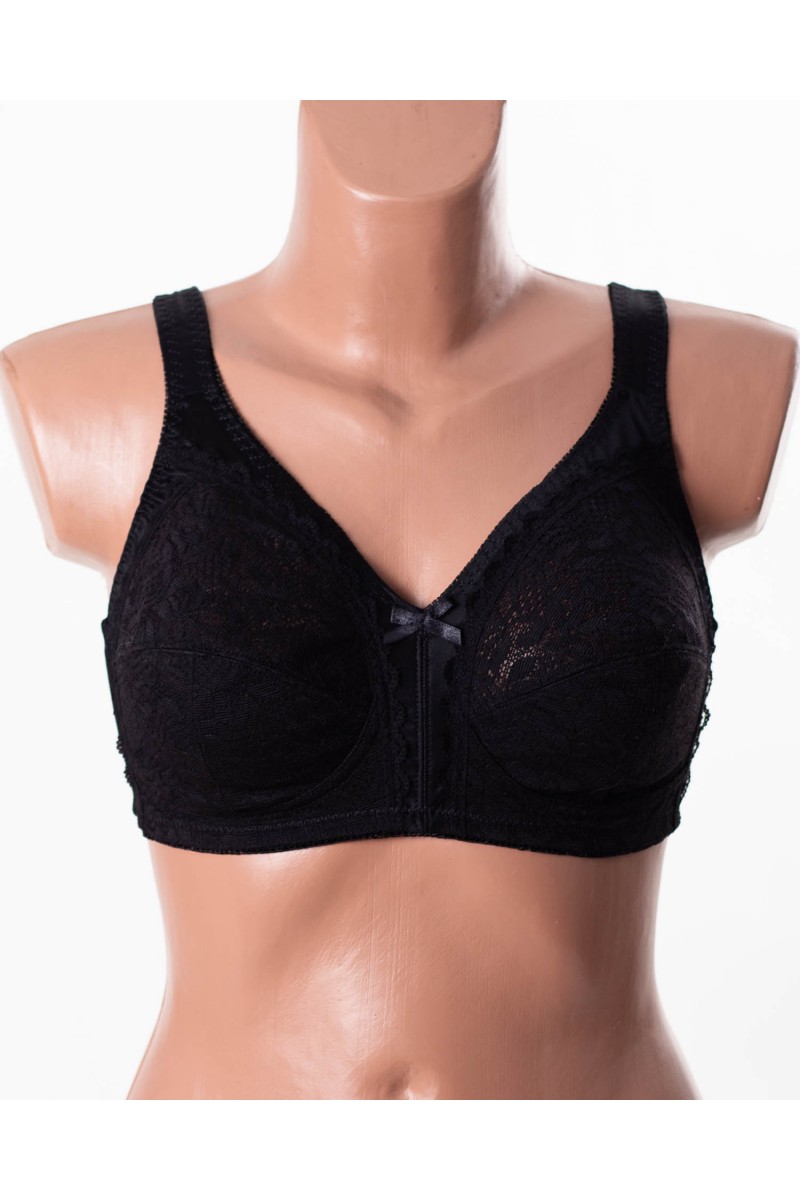 Бюстгальтер без кісточок Sofelinna 8418 чорний 5533-7