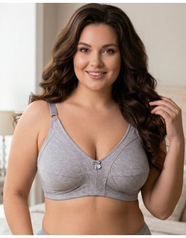 Бюстгальтер без кісточок Susa 810 сірий 5400-2