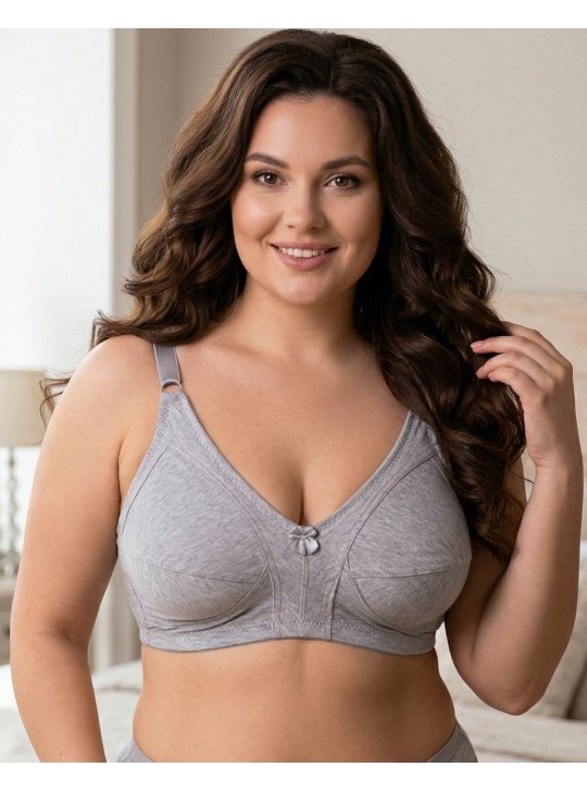 Бюстгальтер без кісточок Susa 810 сірий 5400-2