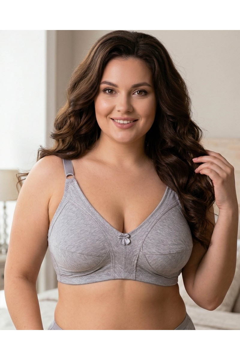 Бюстгальтер без кісточок Susa 810 сірий 5400-2