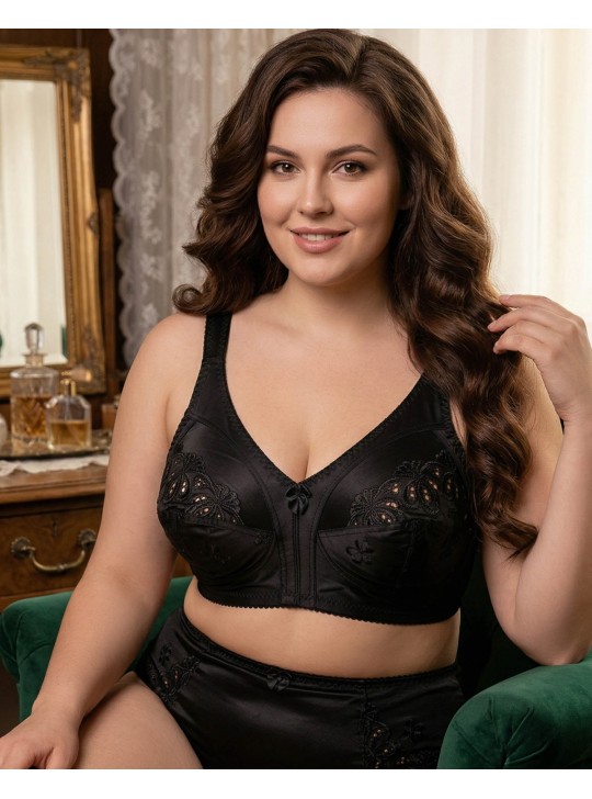 Бюстгальтер без кісточок Susa 8261 чорний 5397-2