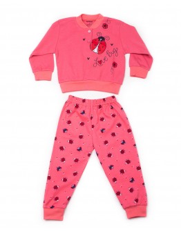 Пижама для девочки Aydogan 1540 розовая 9004-1