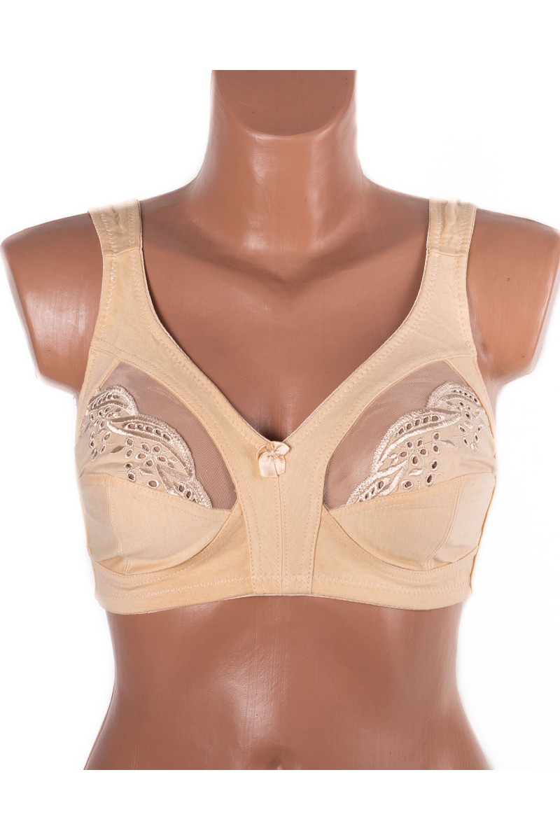 Бюстгальтер без кісточок Jcieema 8681 бежевий 5394-1