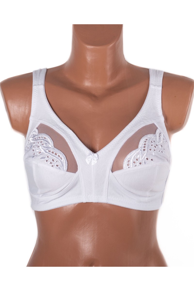 Бюстгальтер без кісточок Jcieema 8681 білий 5394-2