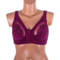 Бюстгальтер без кісточок Jcieema 8681 марсала 5394-4