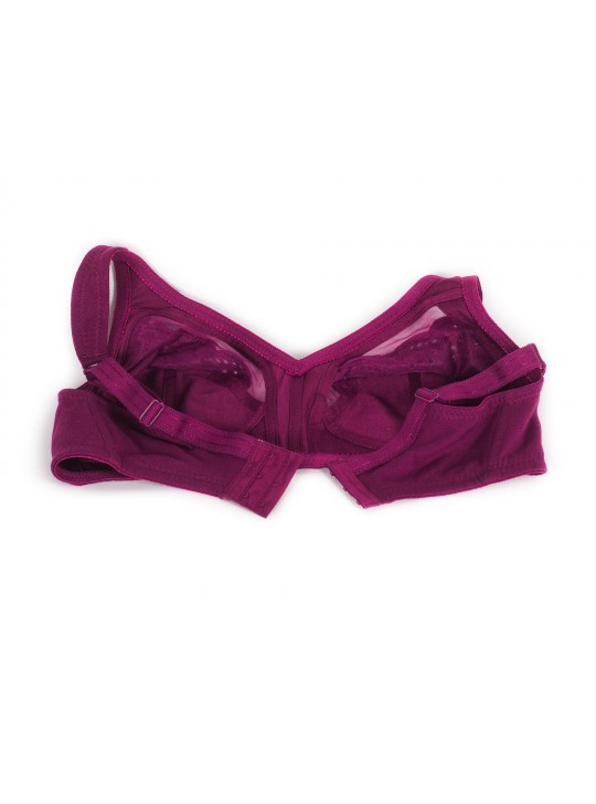 Бюстгальтер без кісточок Jcieema 8681 марсала 5394-4