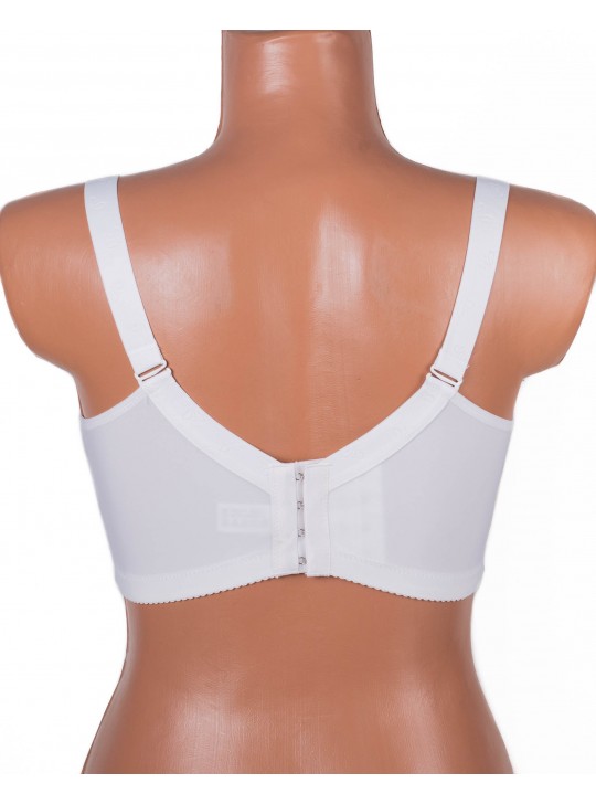 Бюстгальтер формова чашка з широкою спинкою Люся 8126 білий 5438-1