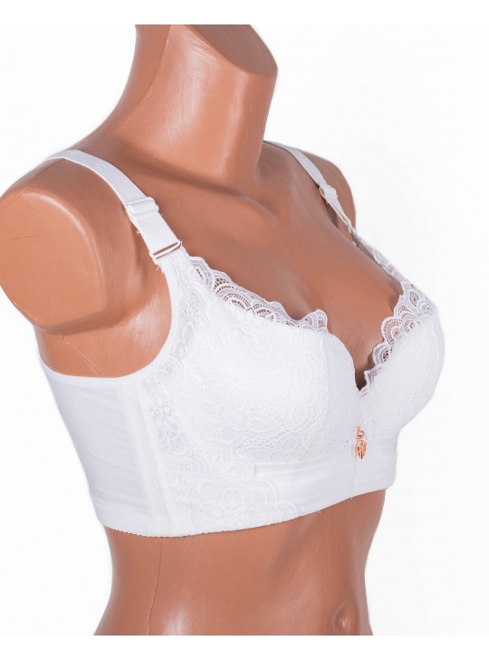Бюстгальтер формова чашка з широкою спинкою Люся 8126 білий 5438-1