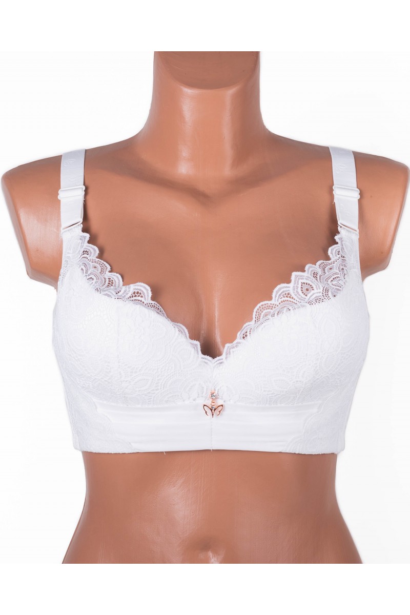 Бюстгальтер формова чашка з широкою спинкою Люся 8126 білий 5438-1