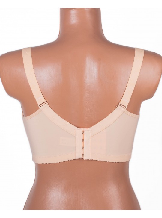 Бюстгальтер без кісточок формовий чашка з широкою спинкою Люся 8126 бежевий 5438-6