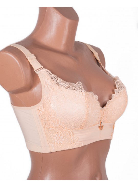 Бюстгальтер без кісточок формовий чашка з широкою спинкою Люся 8126 бежевий 5438-6