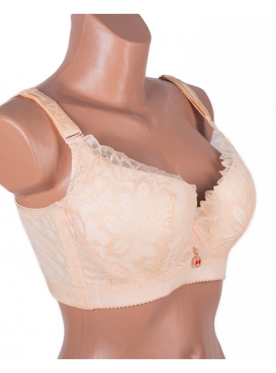 Бюстгальтер формова чашка з широкою спинкою Люся 8199 бежевий 5334-5