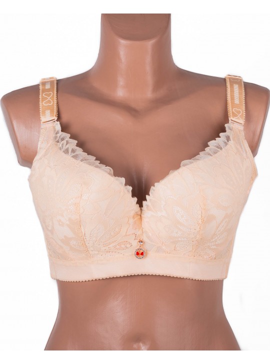 Бюстгальтер формова чашка з широкою спинкою Люся 8199 бежевий 5334-5