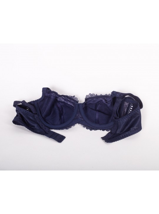 Бюстгальтер без поролона  з принтом Lanny mode 11239 фіолетовий 11239-1