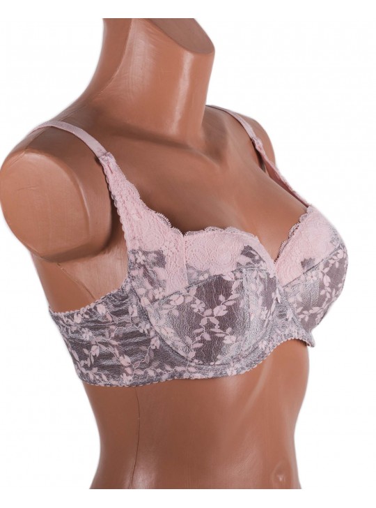 Бюстгальтер балконет Lanny mode 11288 сірий 11288-4