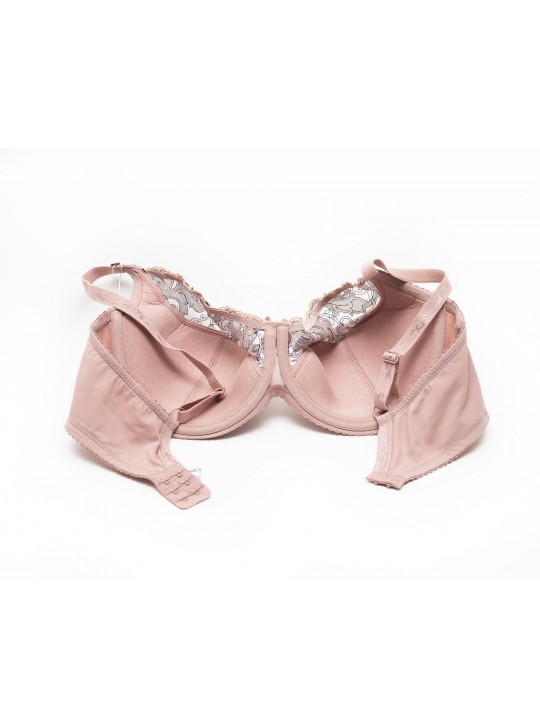 Бюстгальтер з вишивкою Lanny mode 11528 капучино 11528-4