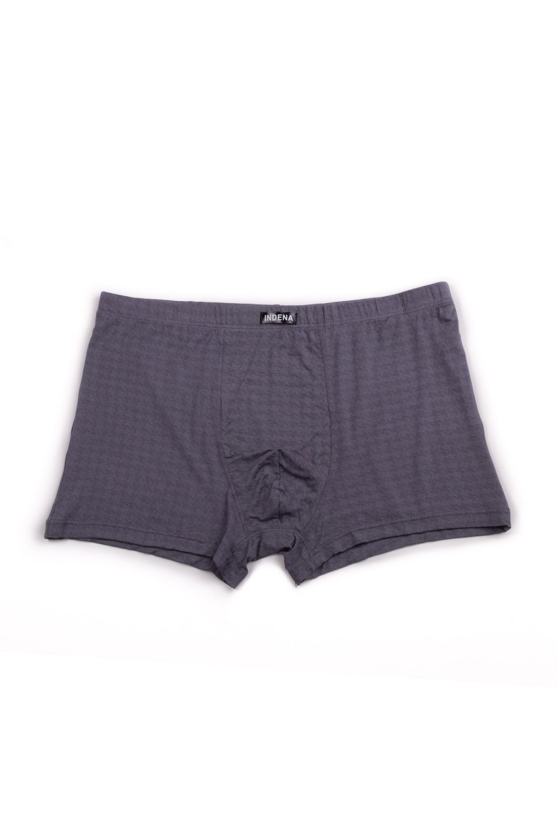 Труси-боксерки чоловічі бамбукові Indena 95301 сірі 8001-2