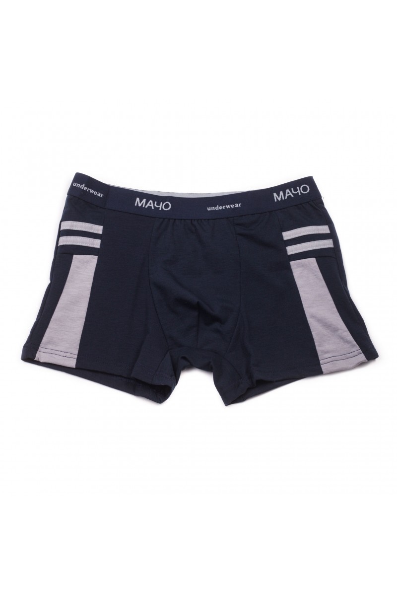 Труси-боксерки чоловічі Мачо 5713 темно-сині 8009-1