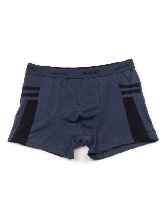 Труси-боксерки чоловічі Мачо 5713 темно-сірі 8009-4
