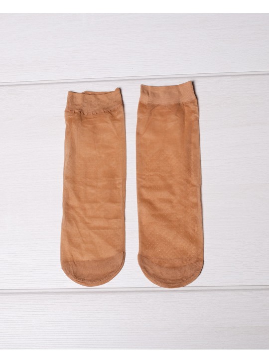 Жіночі шкарпетки капронові Корона 211 бежеві 11018-2