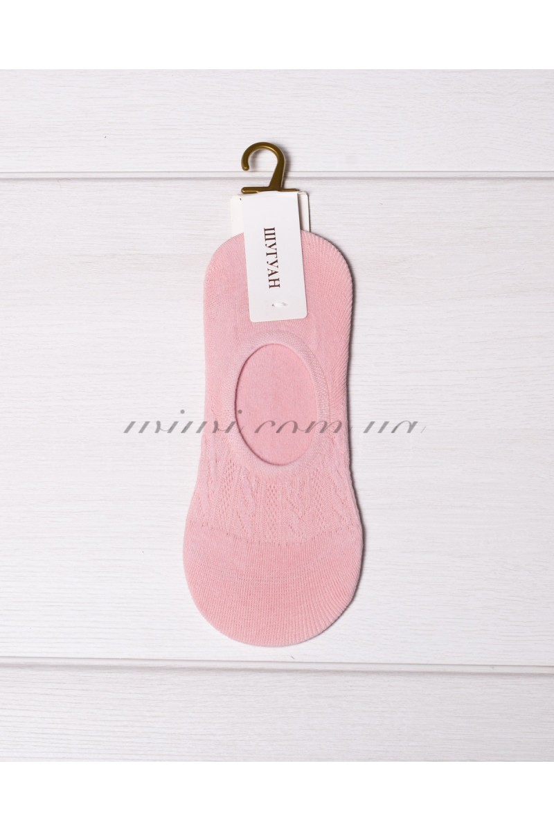 Жіночі хлопкові слідки Шугуан 2883 рожеві 11024-1