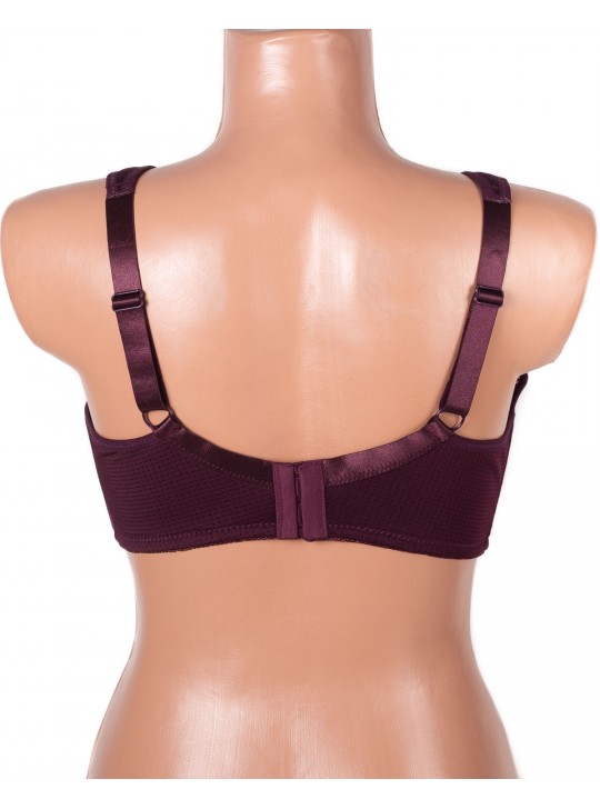 Бюстгальтер без кісточок Sofelinna 11243 марсала K5203-4