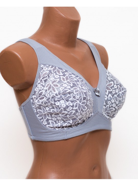 Бюстгальтер без косточек Sofelinna 11243 серый K5203-2