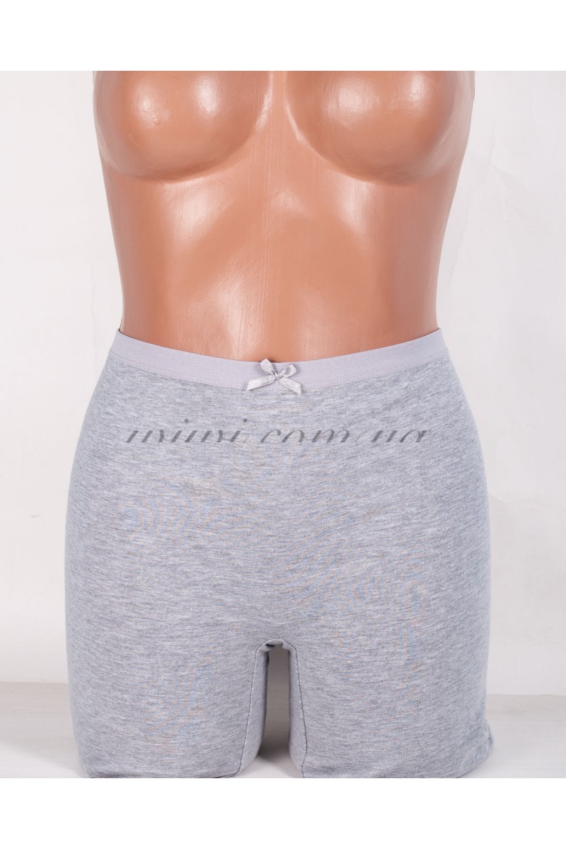 Жіночі трусики пантолони бамбук Abbi сірі меланж 4330-1