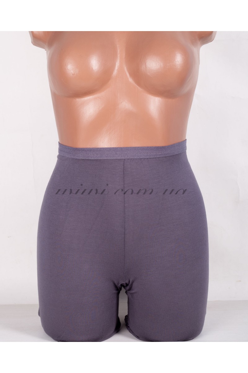 Жіночі трусики пантолони бамбук Abbi 691 сірі 4329-5