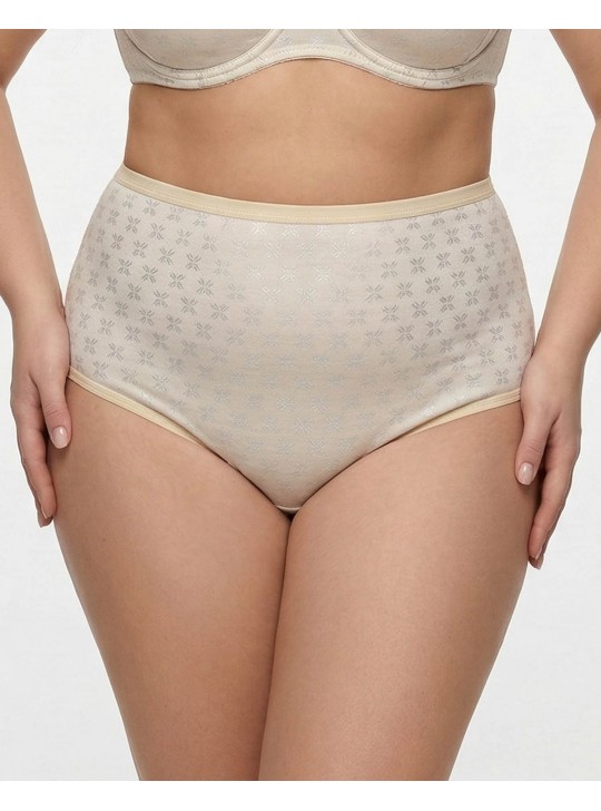 Жіночі труси бавовна Anisse 5577 бежеві K3124-2