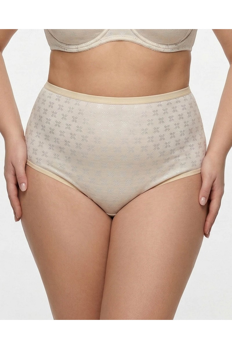 Жіночі труси бавовна Anisse 5577 бежеві K3124-2