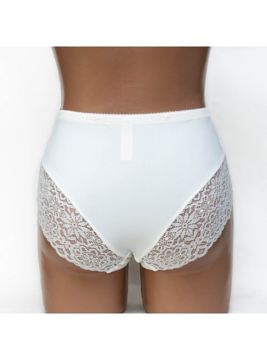 Жіночі труси мікрофібра Annajolly 60988 молочні 4403-1