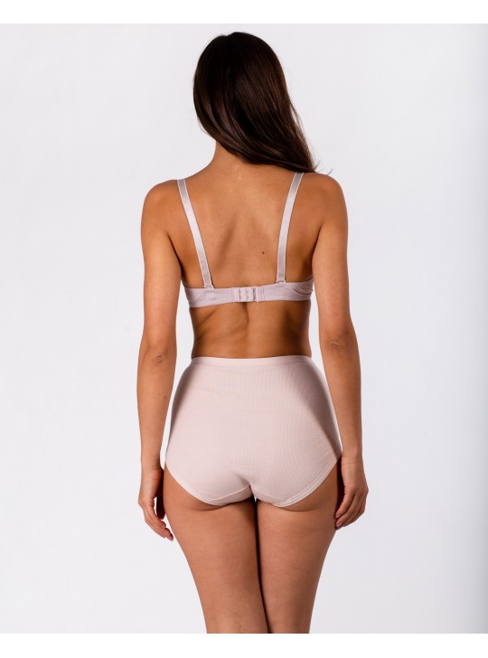 Трусики трикотаж рубчик Anttifu 3001 капучіно 4220-3