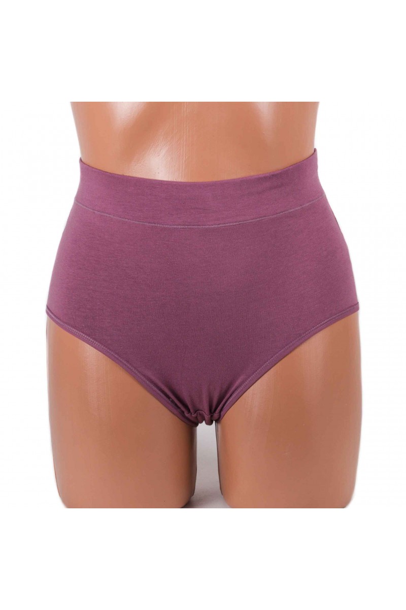 Жіночі трусики бавовна Antifu 612 мокко k3478-9