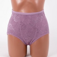 Жіночі бавовняні трусики високої посадки Anttifu 636 капучіно k3836-12