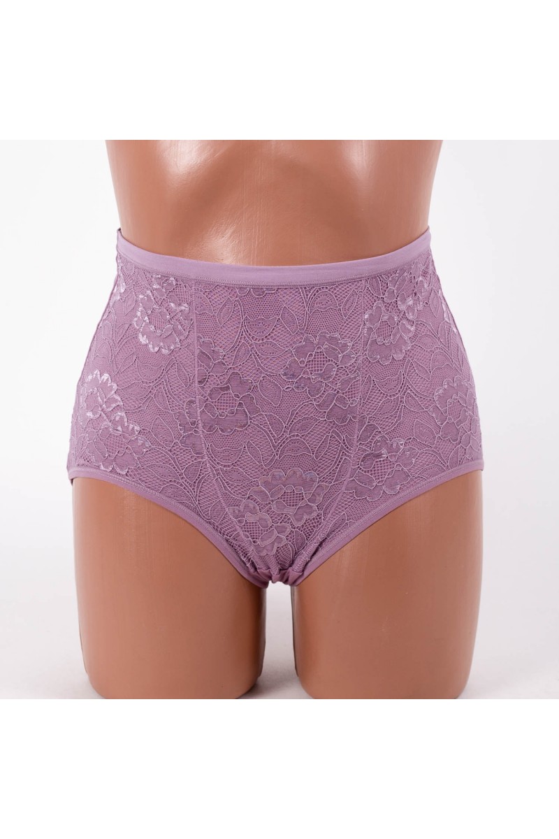 Жіночі бавовняні трусики високої посадки Anttifu 636 капучіно k3836-12