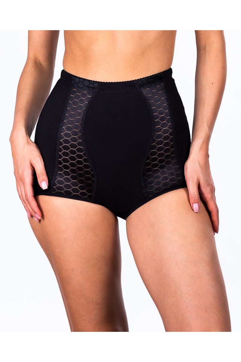 Коригуючі труси-утяжка бавовна Anttifu 6597 чорні 7062-1 Коригуючі труси-утяжка бавовна Anttifu 6597 чорні 7062-1