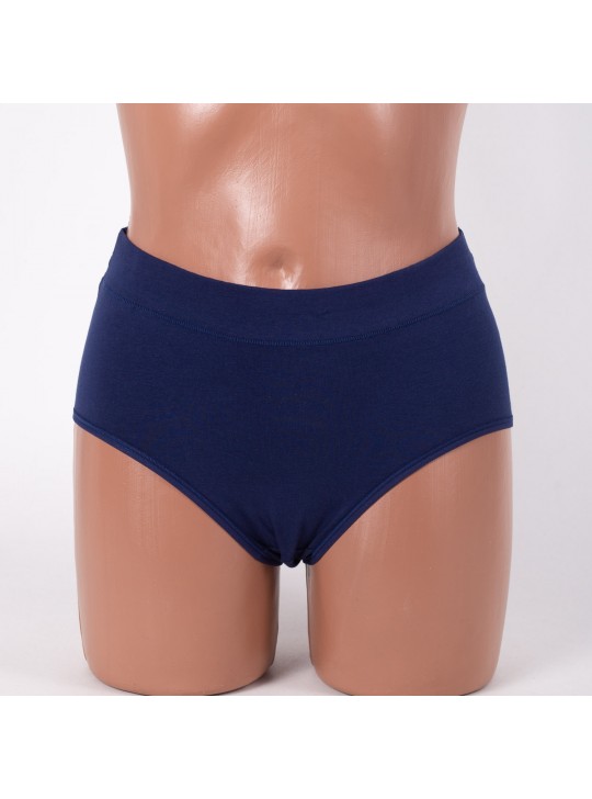 Труси бавовняні з мереживом Anttifu 799 синие 4252-6